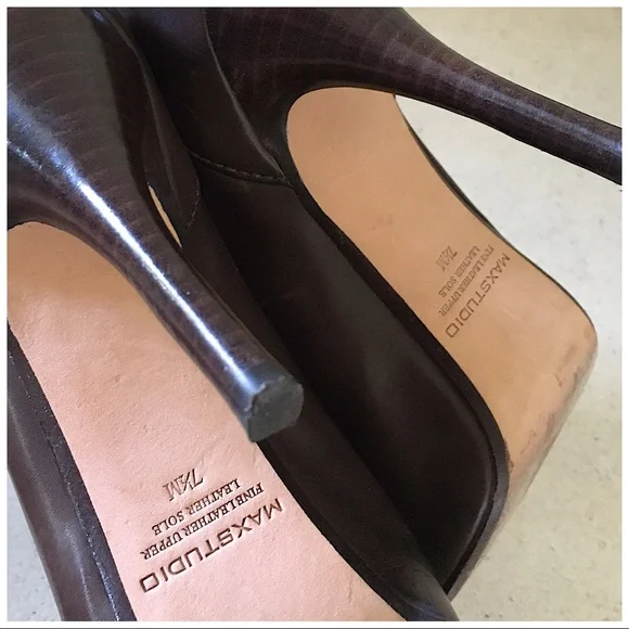 MAX STUDIO HEELED OXFORDS - Picture 8 of 9